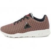 Promotions Le Coq Sportif Lcs R950 Géo Jacquard Gris/Orange - Chaussures Baskets Basses Homme